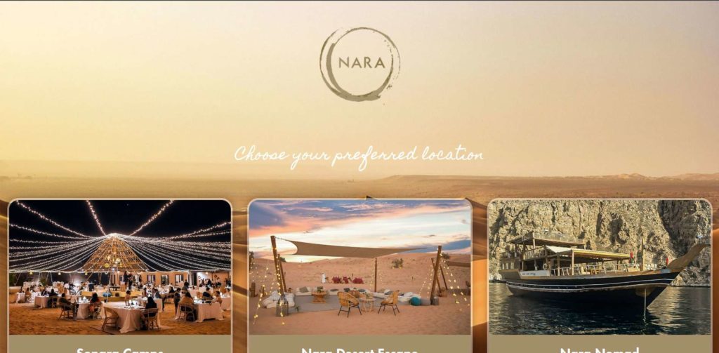 Sonara Camp Homepage