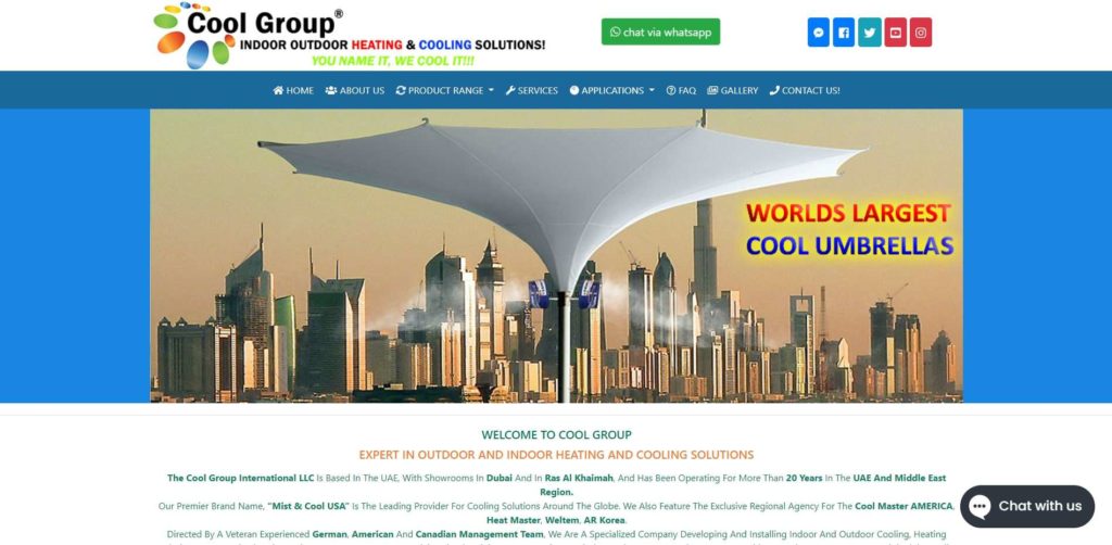 The Cool Shop by Cool Group Homepage