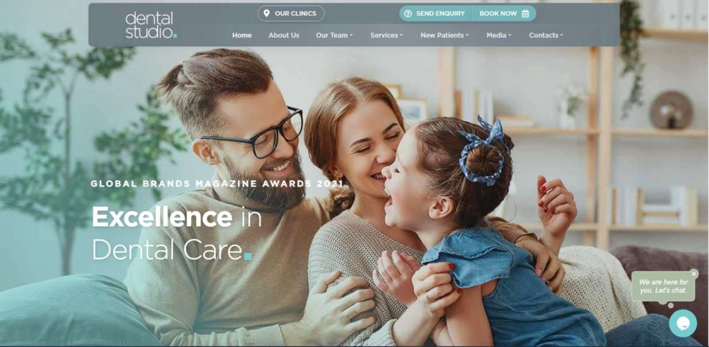 The Dental Studio Homepage