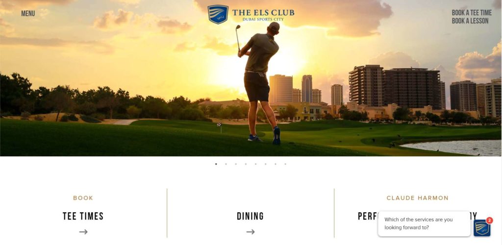The Els Club Homepage