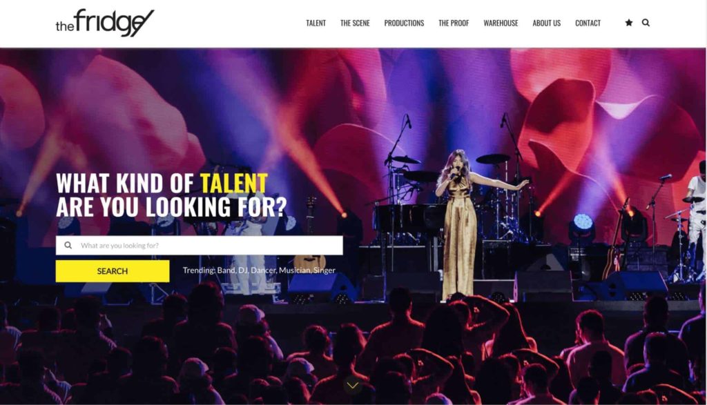 The Fridge Warehouse Homepage
