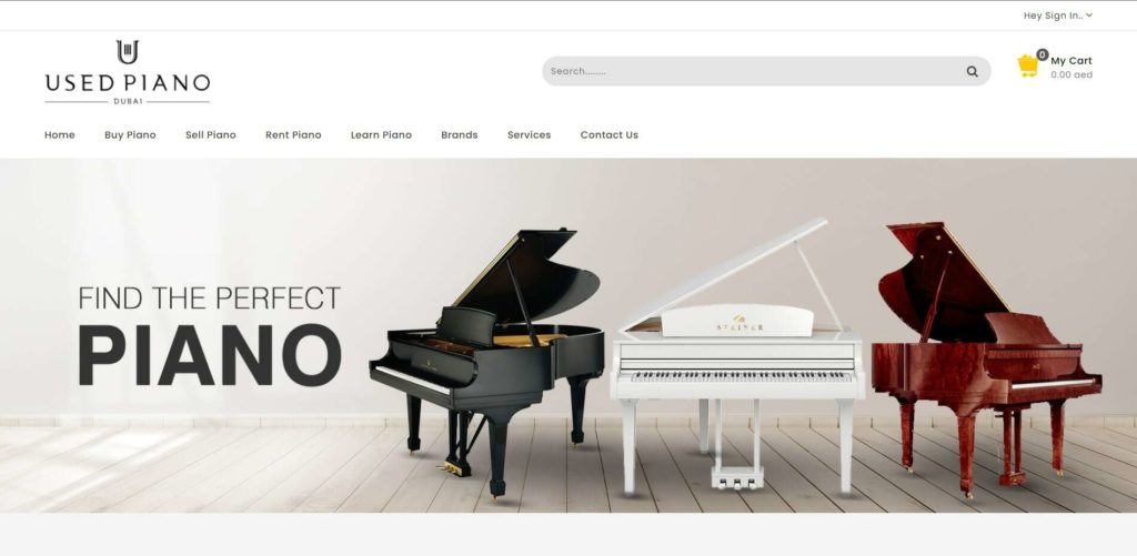Used Piano Homepage