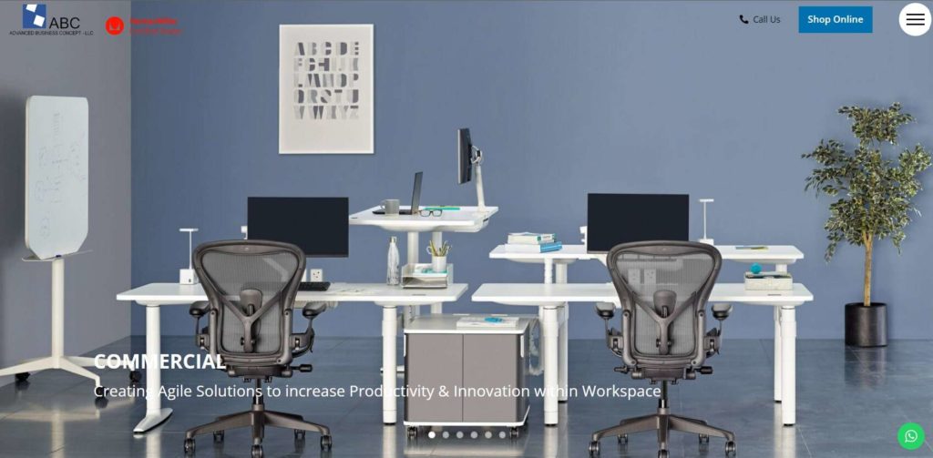 ABC Furniture Dubai Homepage