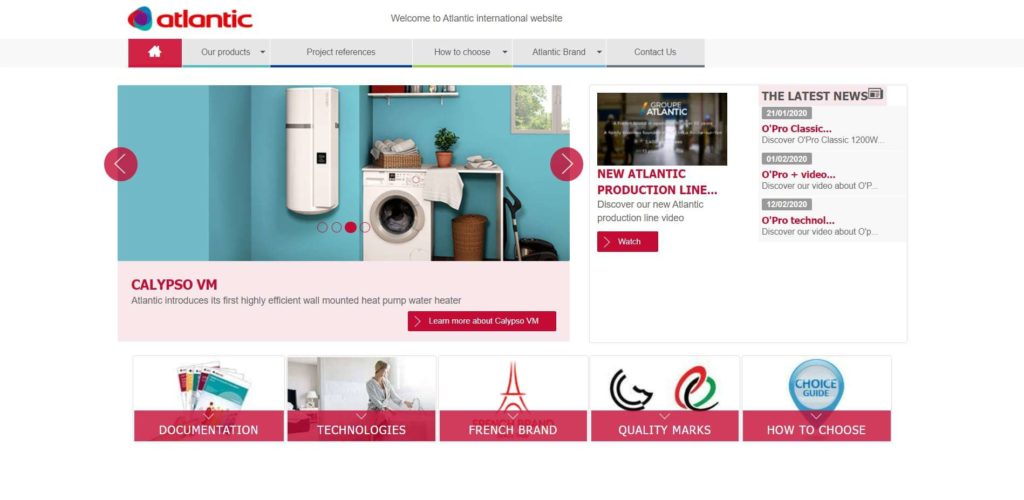 Atlantic Comfort AE Homepage
