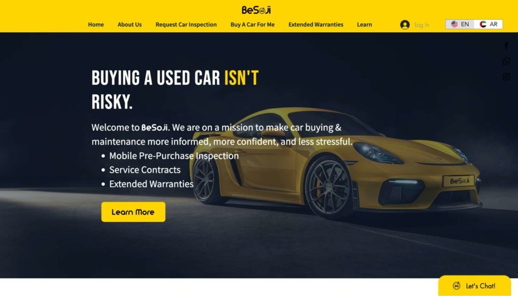 BeSoji Homepage