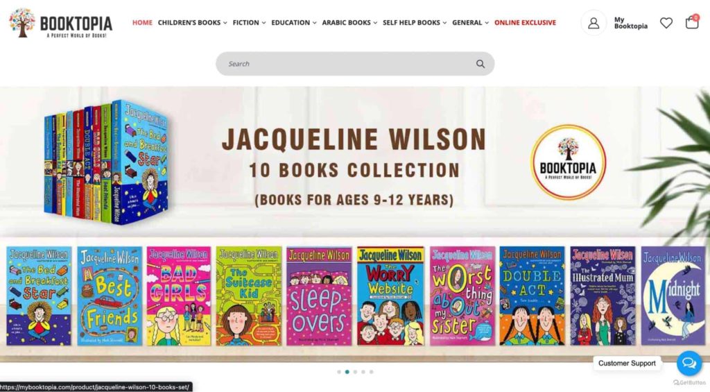 Booktopia Homepage