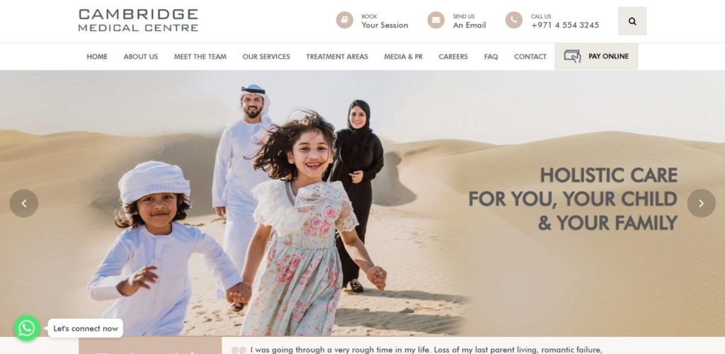 Cambridge Medical Centre Homepage