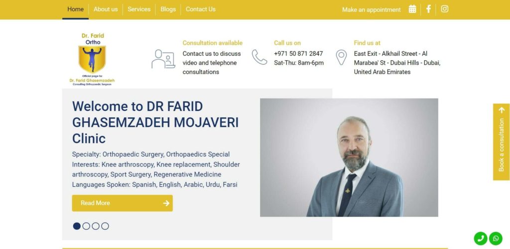 Dr. Farid Ghasemzadeh Mojaveri Homepage