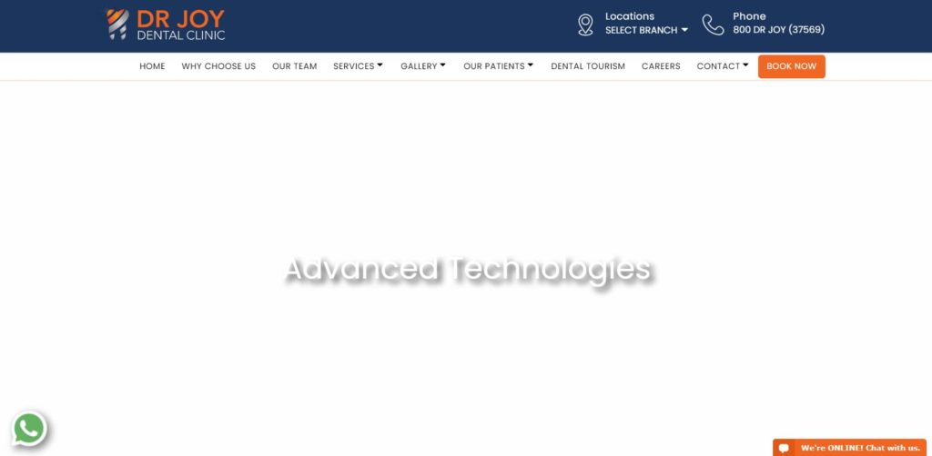 Dr. Mandeep Jolly of Dr. Joy’s Dental Clinic Homepage