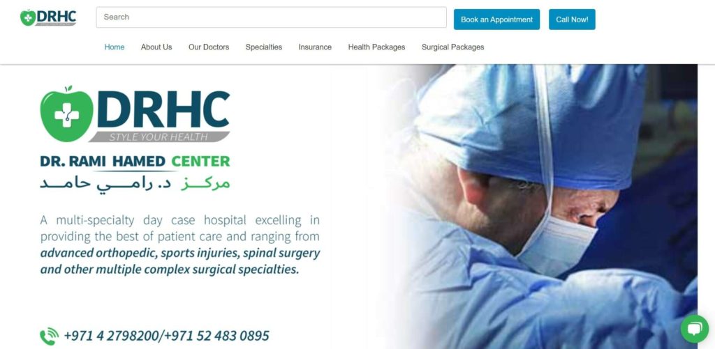 Dr. Rami Hamed Center Homepage