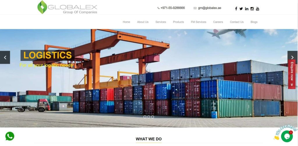 Globalex Group of Companies Homepage