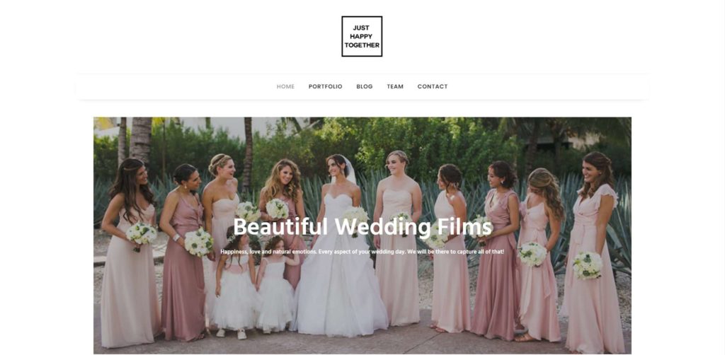 Just Happy Together Homepage