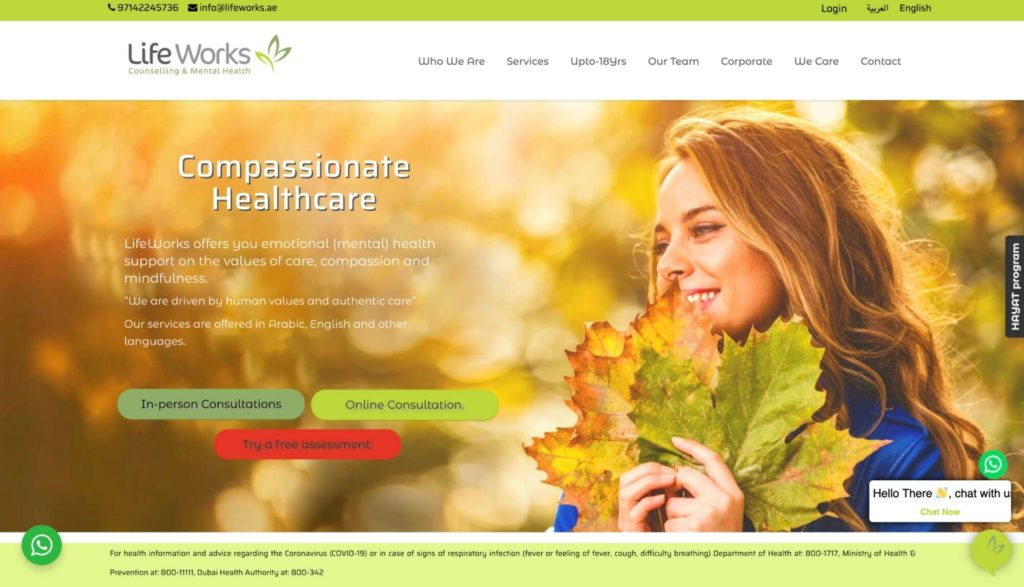 LifeWorks Homepage