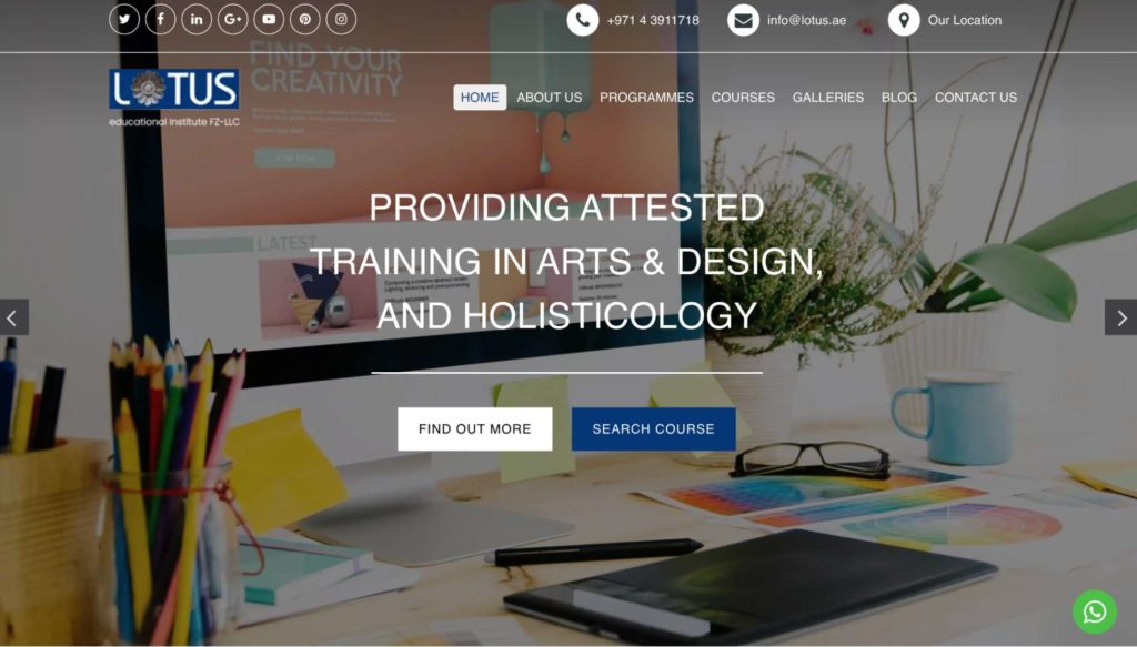 Lotus Educational Institute Homepage