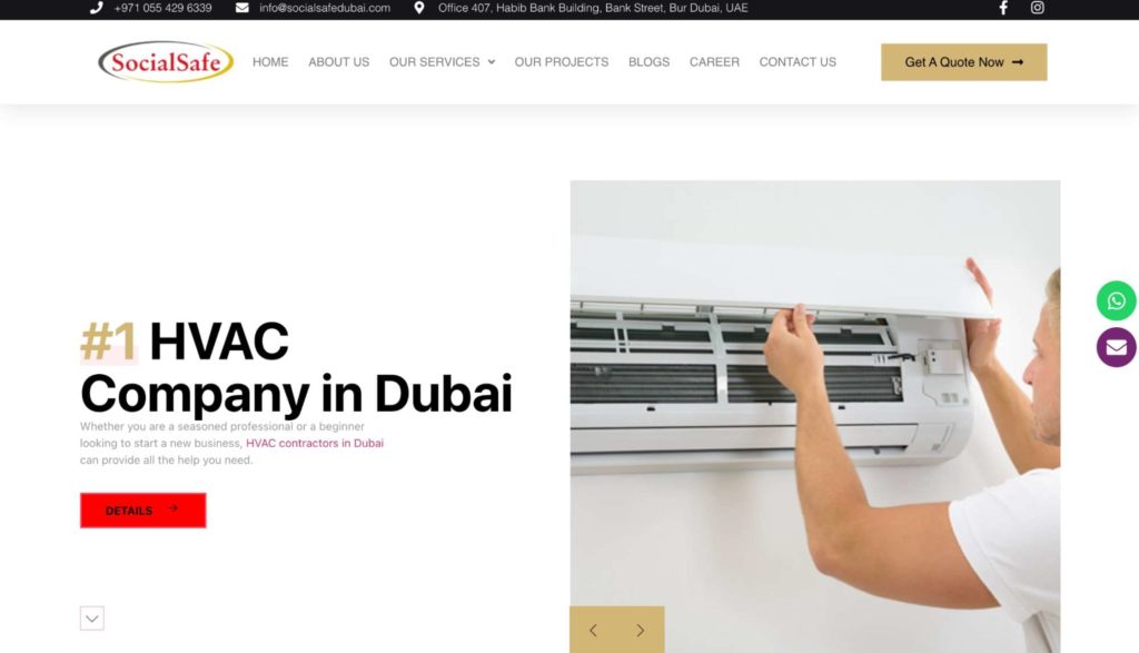 SocialSafe Technical Services Homepage