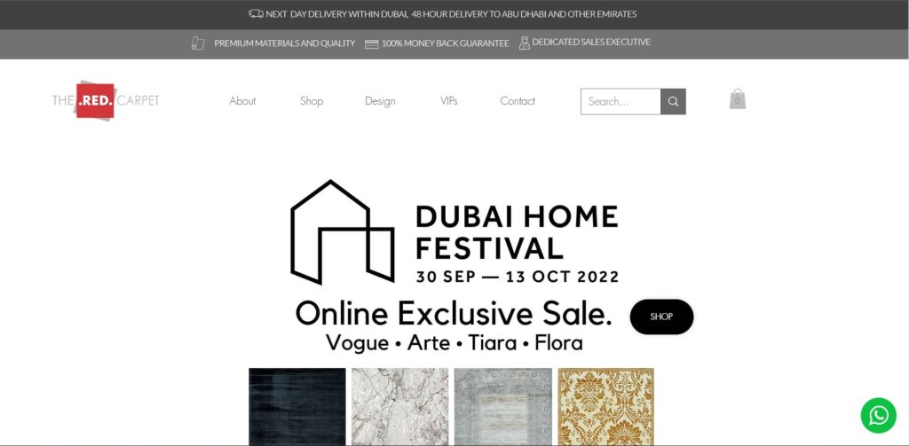 The Red Carpet Homepage
