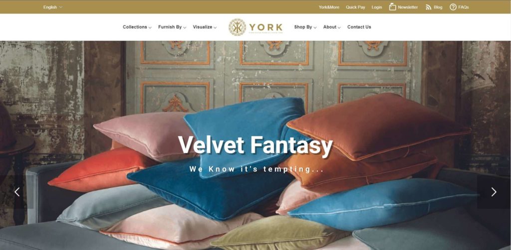 York Furnishing Homepage