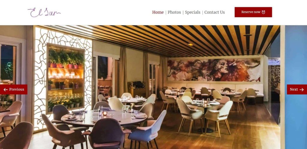 El Sur at The Westin Homepage