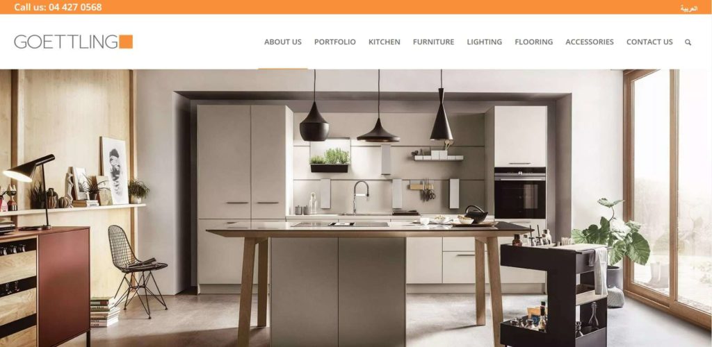 Goettling Interiors Homepage