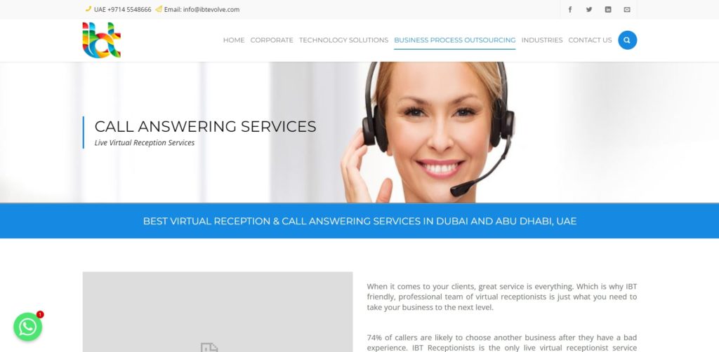IBT Homepage