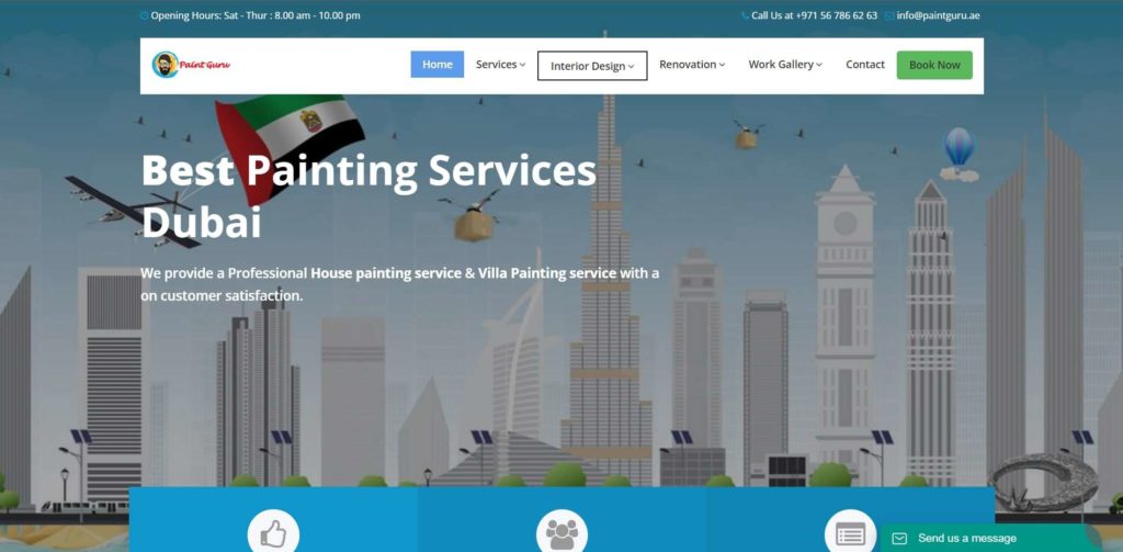 PaintGuru Homepage