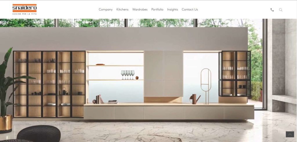 Snaidero Kitchens Homepage