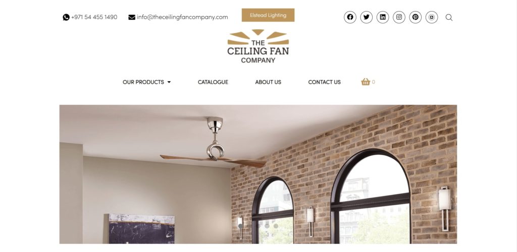 The Ceiling Fan Company Homepage