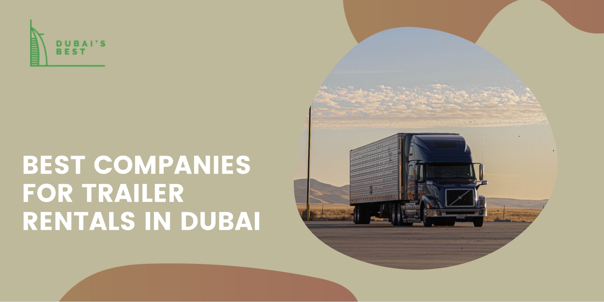 5 Best Companies for Trailer Rentals in Dubai