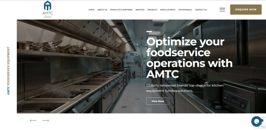 AMTC Foodservice Equipment's Homepage