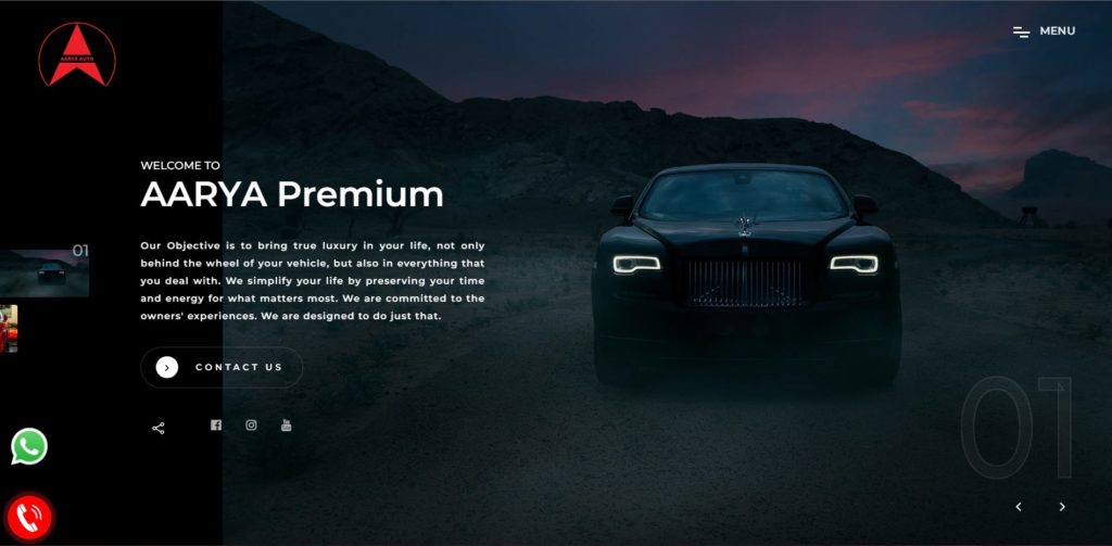Aarya Premium's Homepage