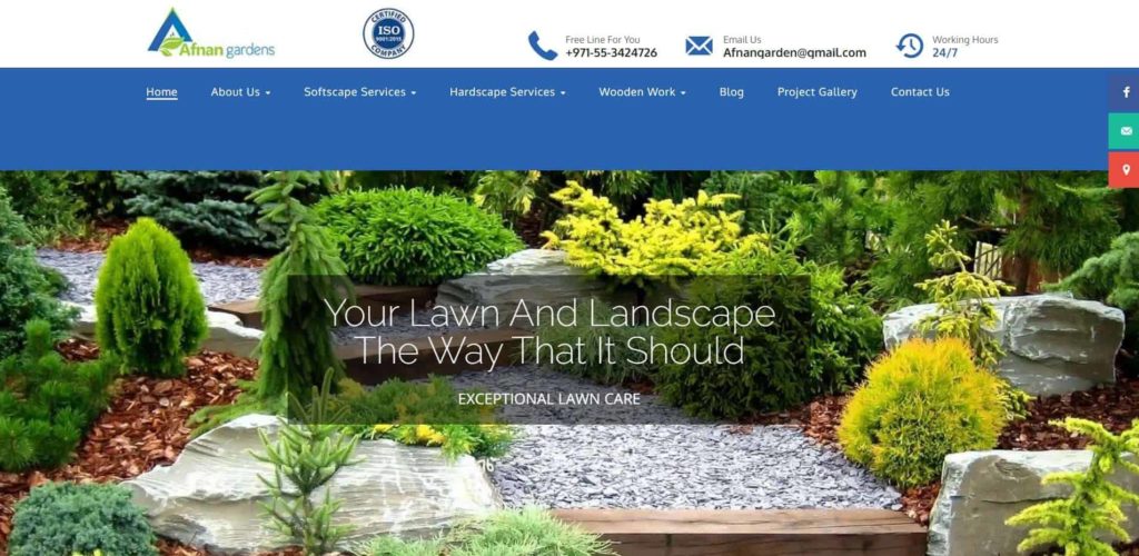 Afnan Gardens Landscaping's Homepage
