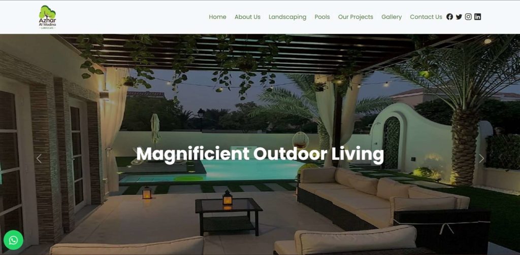 Azhar Al Madina Landscape's Homepage