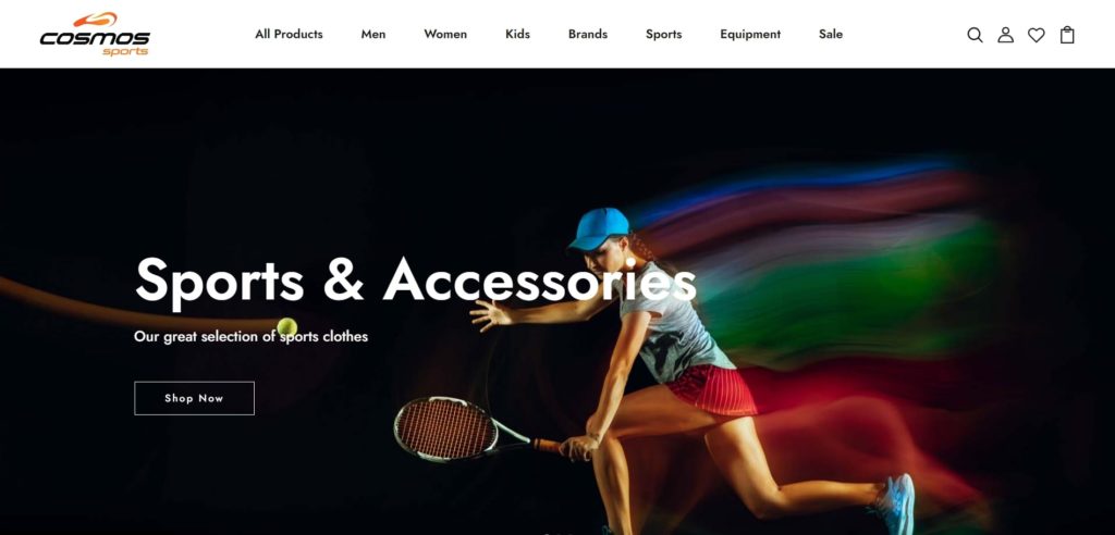 Cosmos Sports Homepage