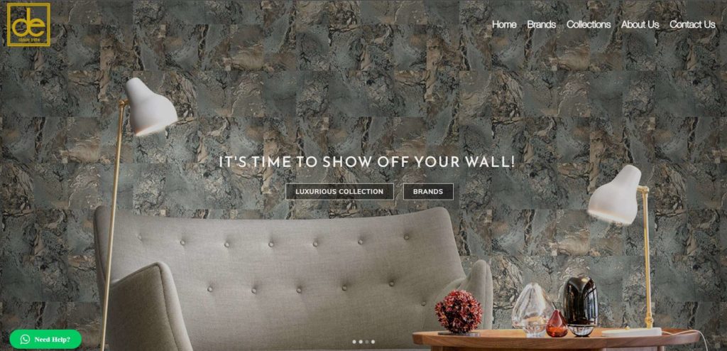 Decor Establishment's Homepage