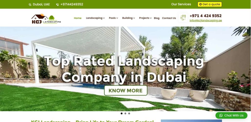 KCJ Landscaping LLC's Homepage