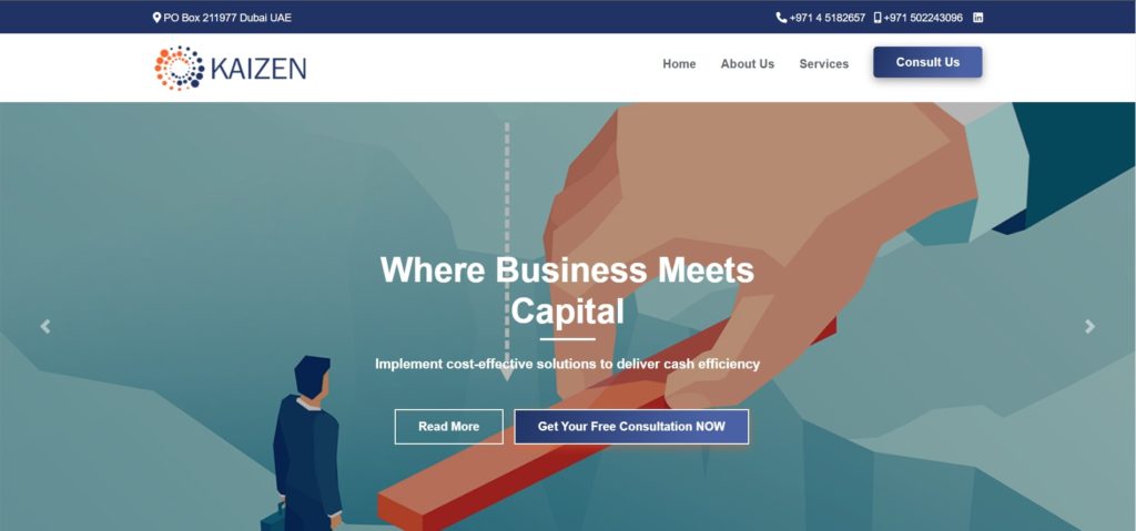 Kaizen Commercial Broker's Homepage