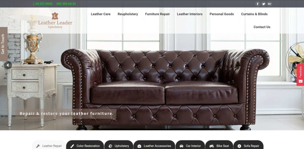 Leather Leader Upholstery LL's Homepage