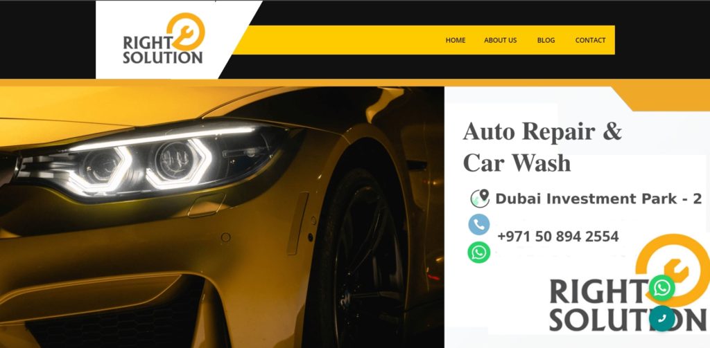 Right Solutions Auto Repair & Car Wash's Homepage