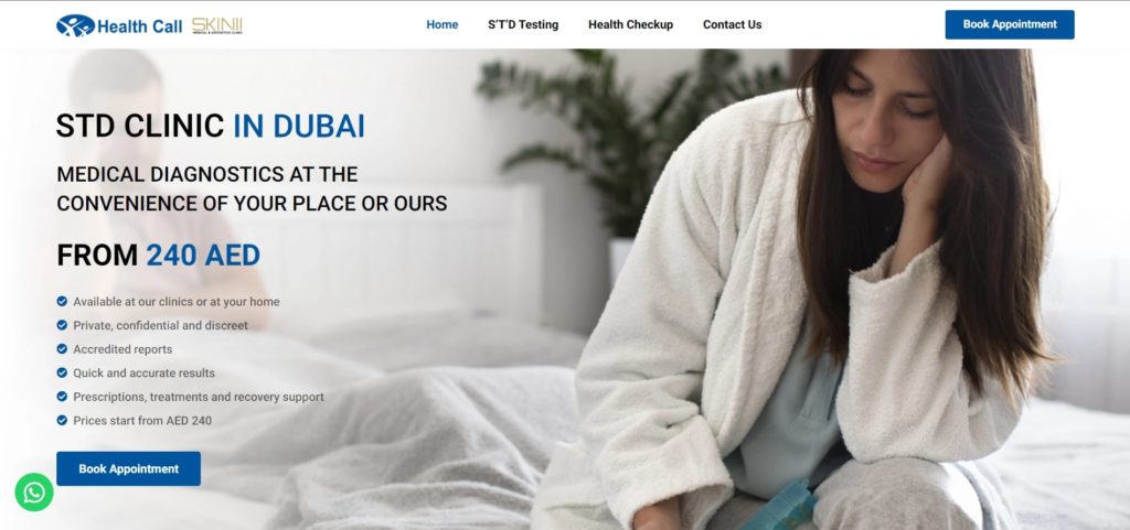 SKINIII Medical Clinic's Homepage