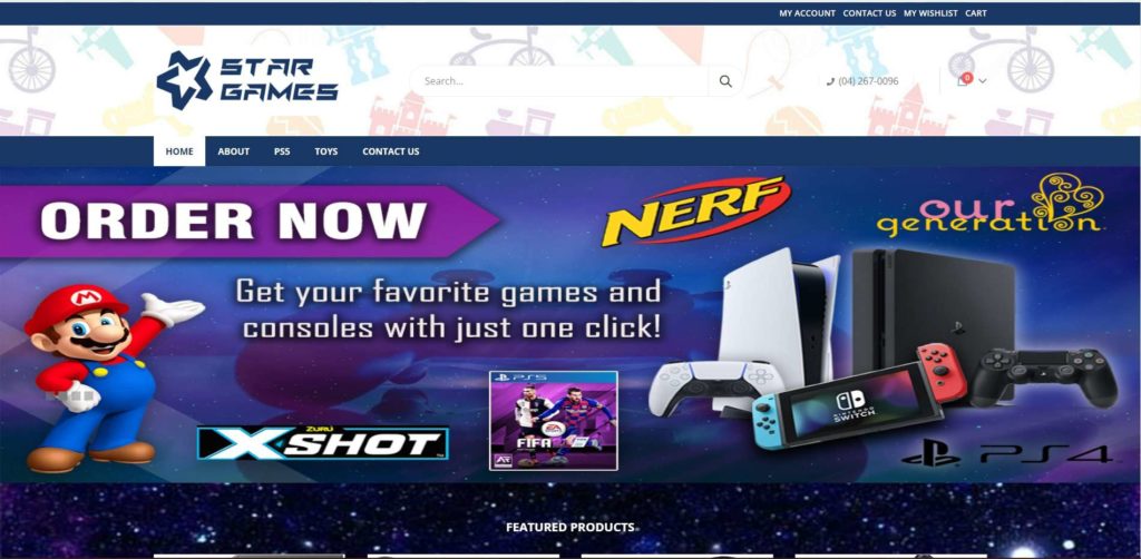Star Games Trading's Homepage
