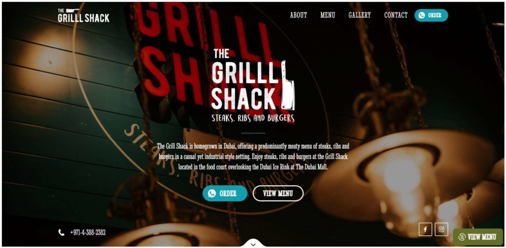 The Grill Shack's Homepage