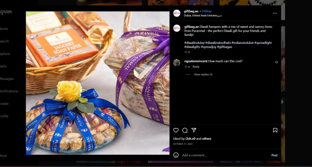 Giftbag.AE Instagram Post
