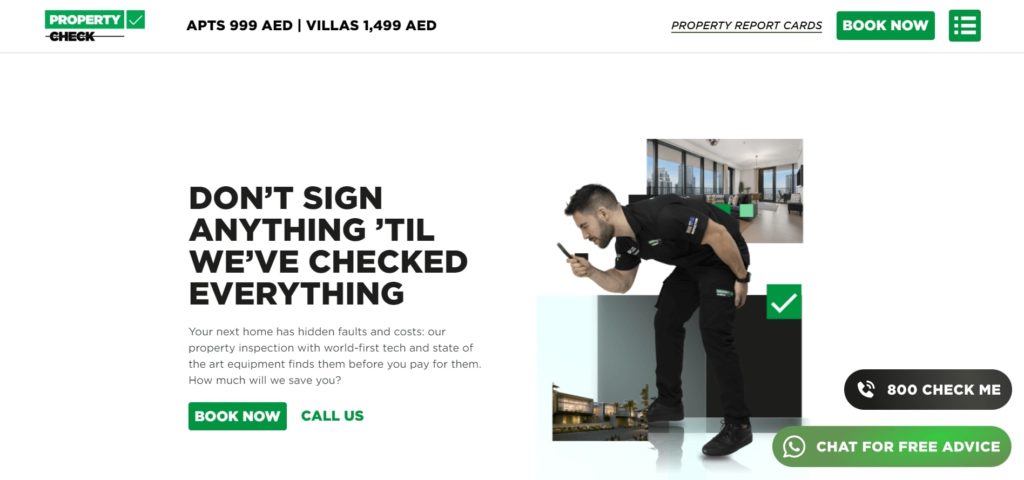 Property Check's Homepage