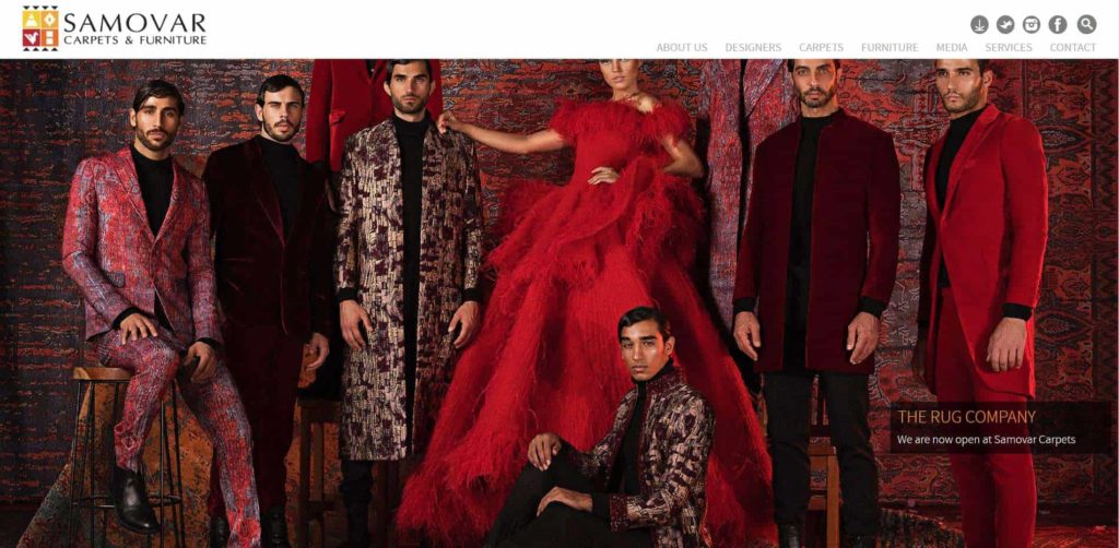 Samovar Carpets & Furniture's Homepage