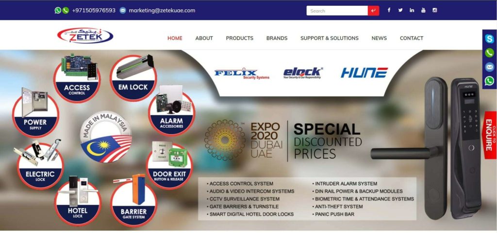 Zetek Communications Homepage