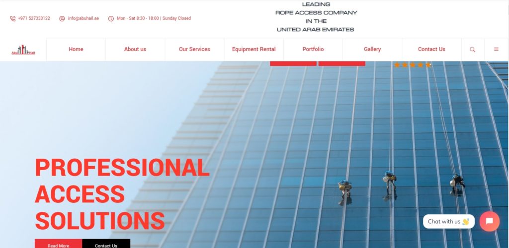 Abu Hail Technical & Cleaning Services LLC's Homepage