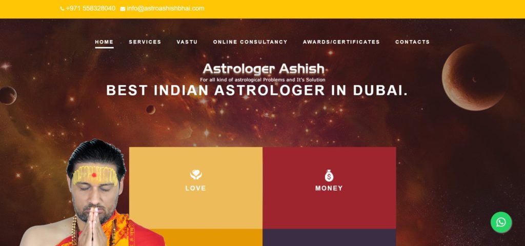 Astrologer Ashish's Homepage
