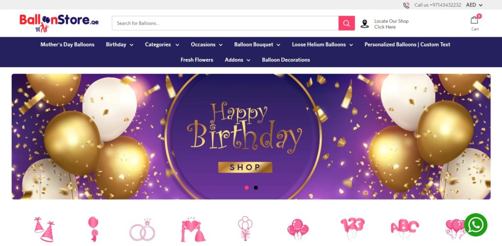 Balloon Store AE's Homepage