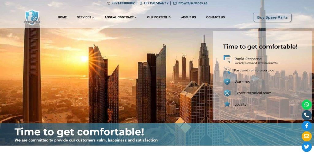 FAJ Technical Services LLC's Homepage