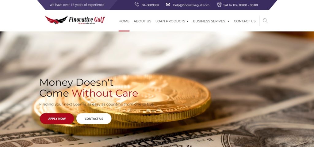 Finovative Gulf's Homepage